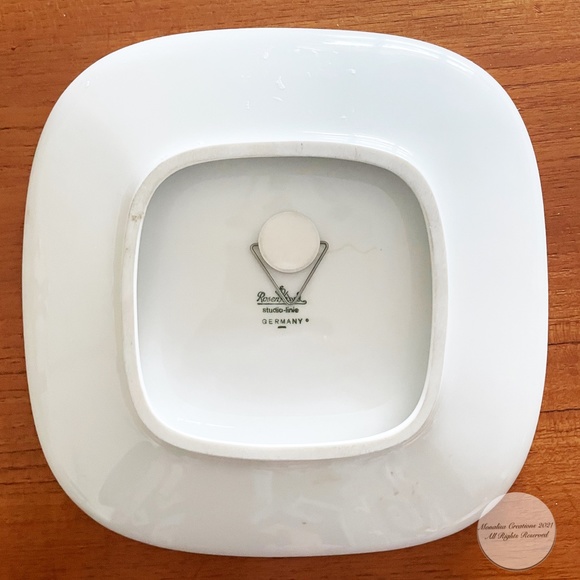 Rosenthal Germany Plate Alain Le Foll Butterfly Studio Linie - Picture 6 of 7